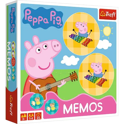 Настільна гра Trefl Мемо. Свинка Пеппа (Memos: Peppa Pig) (01893)