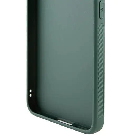 Шкіряний чохол Epik Xshield для Samsung Galaxy S24 Зелений / Army Green - фото 3