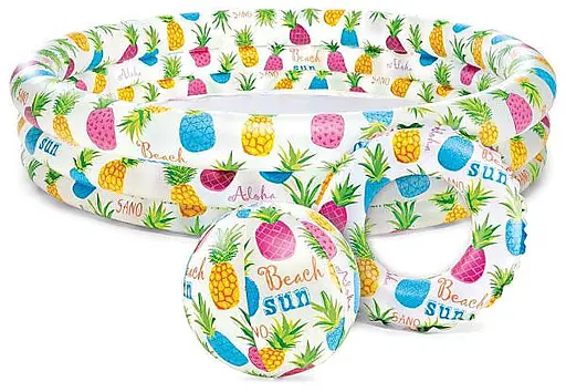 Басейн На рибалці з набором, 132x28 см, 59469