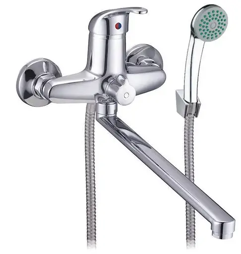 Змішувач для ванни Zerix LUN7 031 ZX0427 Хром - фото 1