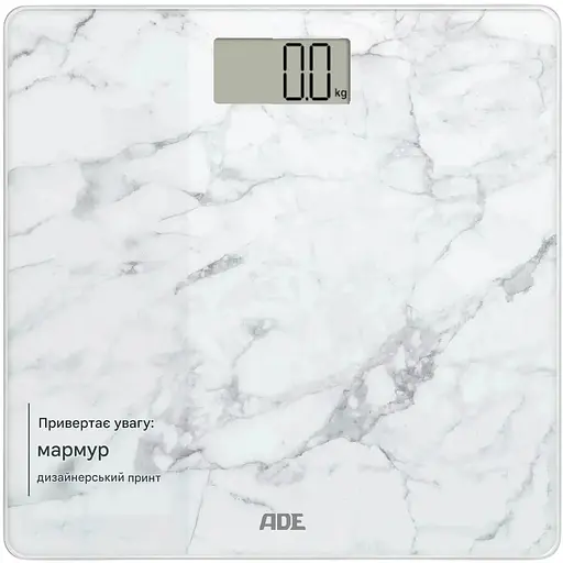 Ваги ADE Amina BE2306-5 цифрові для ванної білий мармур (BE2306-5)