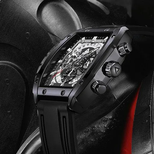 Мужские наручные часы Peak X Maison (Черные) - фото 5