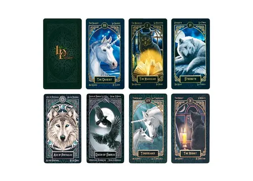 Карты Таро Fournier Фамильяров (Familiars Tarot by Lisa Parker) (ВР_КТФ) - фото 2