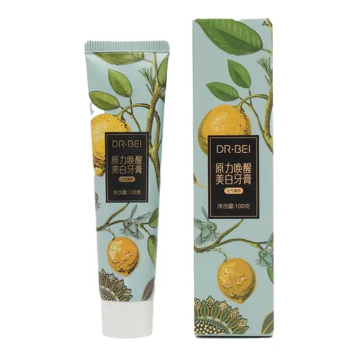 Зубная паста Dr.Bei 0+ Toothpaste Лимонная Мята 100 г - фото 2