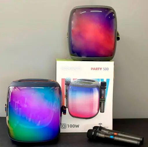 Портативна Bluetooth-колонка Hopestar Party 500 Чорний - фото 3