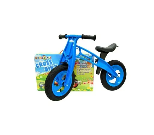 Велобег Киндервей 12" EVA колеса, Синий, 11-016 СИН