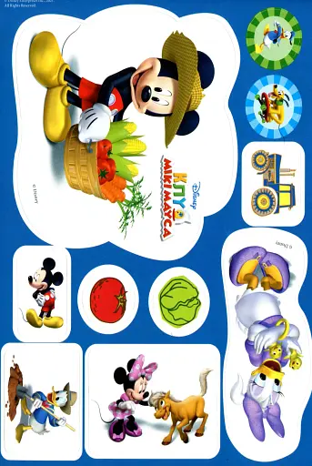 Клуб Мікі Мауса. Книжка-розвивайка з наліпками - фото 4