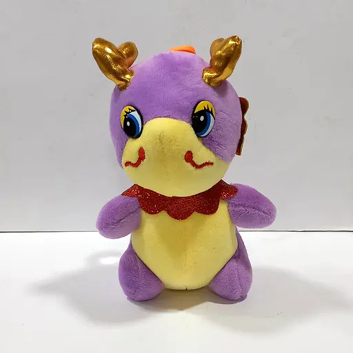 Мягкая игрушка "Дракоша" М 16292, 9*14см, цена за 1 штуку (6900077162929) Фиолетовый - фото 1