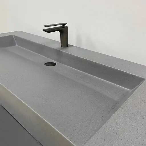 Умивальник VBI Vieste 120 grey matt накладний VBI-016803, Сірий - фото 3