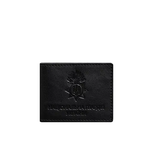 Кожаная обложка для служебного удостоверения Национальной гвардии Черная - фото 6