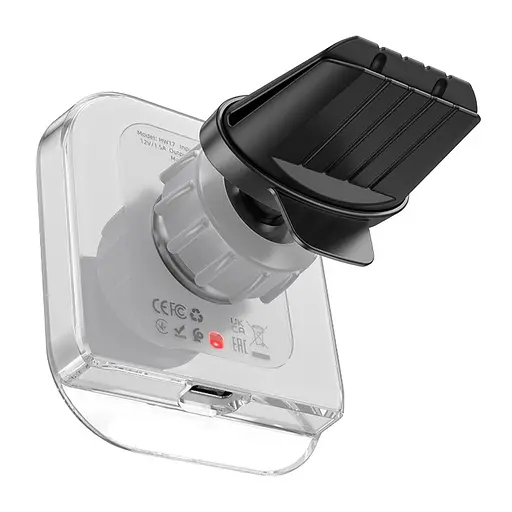 Автодержатель Hoco HW17 магнитный с беспроводной зарядкой 15W - фото 4