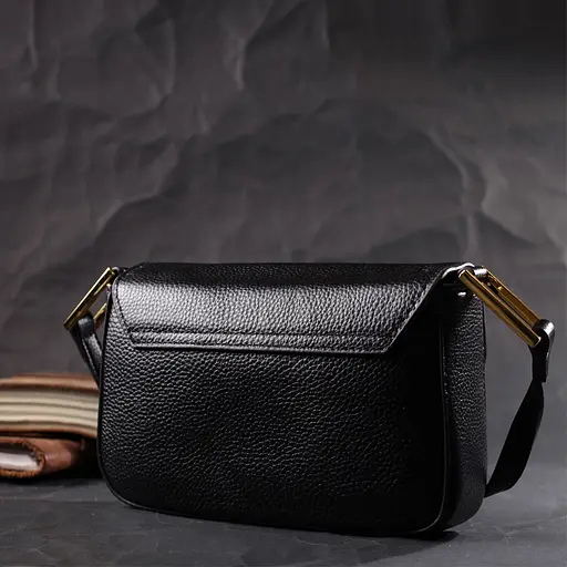 Жіноча шкіряна сумка Vintage 21х14х4.5 см sum0024722 - фото 9