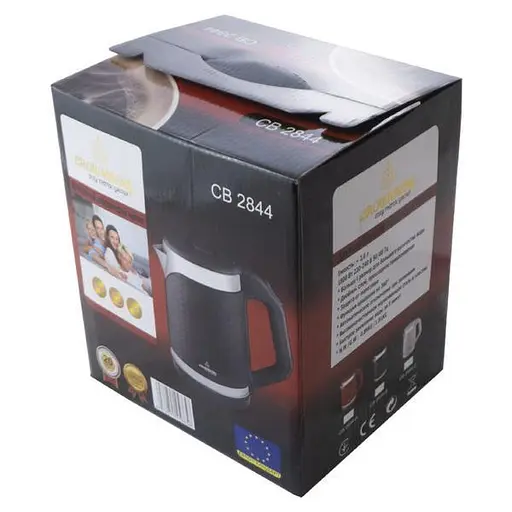 Электрический дисковый пластиковый чайник Crownberg CB 2844 электрический чайник - фото 5