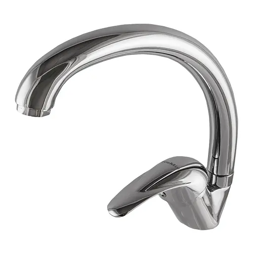 Змішувач для кухні EcoMix E-GEZ-203S-WH Хром - фото 3