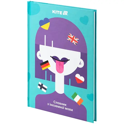 Словарь для записи иностранных слов Kite Girl 60 листов (K25-407-1) - фото 2
