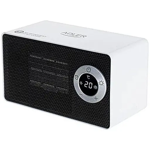Керамічний обігрівач Adler AD 7746, вентилятор з РК-дисплеєм