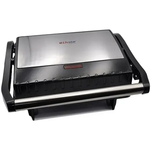 Прижимной электрический гриль Livstar LSU-1209 750Вт - фото 1