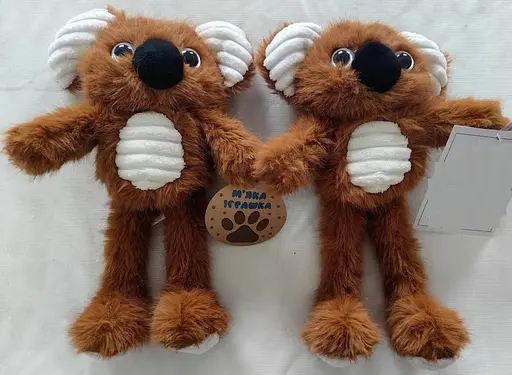 М'яка іграшка-потягушка MJ2408 Коала 30см, в пакеті (6924050724089) - фото 5