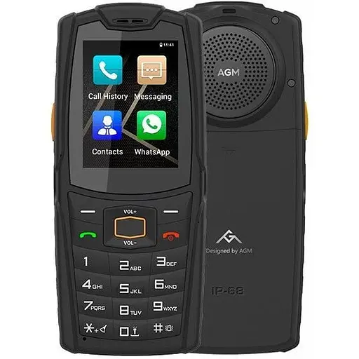 Смартфон AGM M7 Black Док станція Global