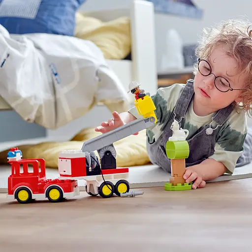 Уцінка. Конструктор LEGO DUPLO Пожежна машина, 21 деталей (10969) - фото 4