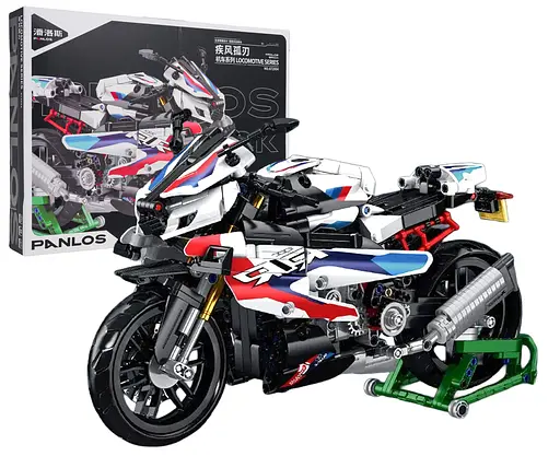 Конструктор Гоночний Мотоцикл 912 елементів Ramiz