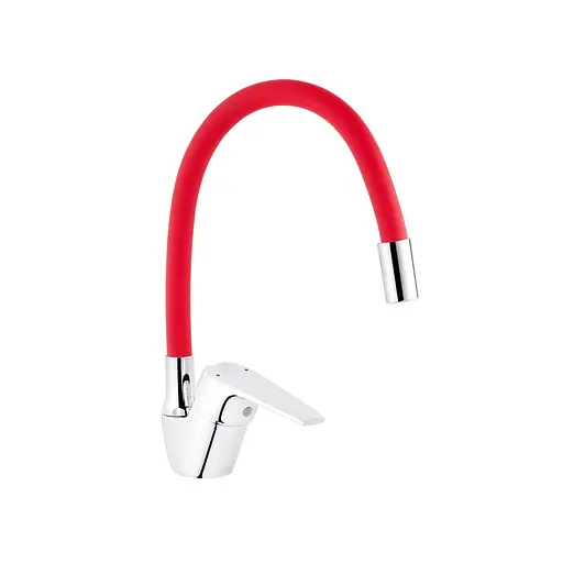 Смеситель для кухни Kroner KRM Odra - C032RED CV021172 Красный - фото 1
