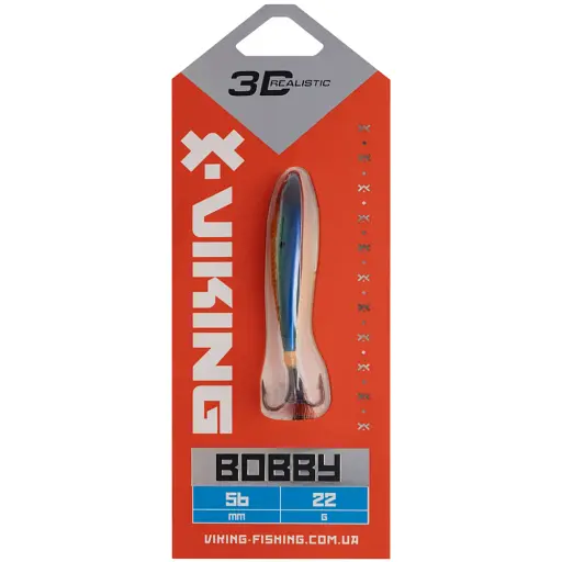 Бокоплав Viking Fishing Bobby 56mm 22.0g #02 Green Glam - фото 2