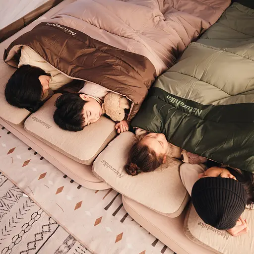 Спальный мешок двухместный Naturehike CNK2300019, коричневый - фото 9