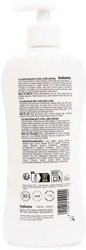 Молочко Babaria Collagen Vegan Body Lotion Firming для тела с коллагеном 400 мл - фото 2