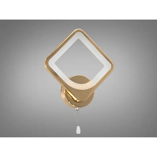 Декоративне світлодіодне бра Romin в спальню 19Вт золото - фото 1