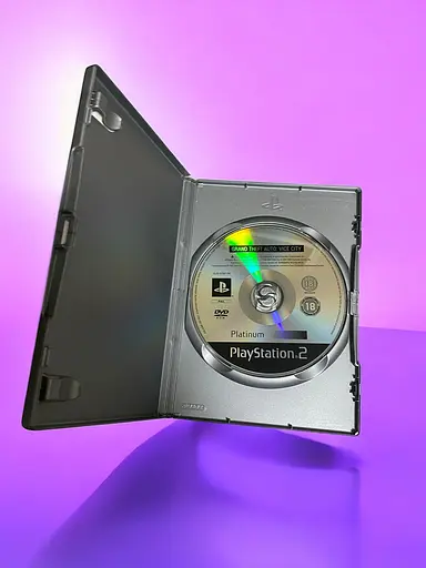 Диск с игрой на PlayStation 2 Grand Theft Auto: Vice City - фото 2