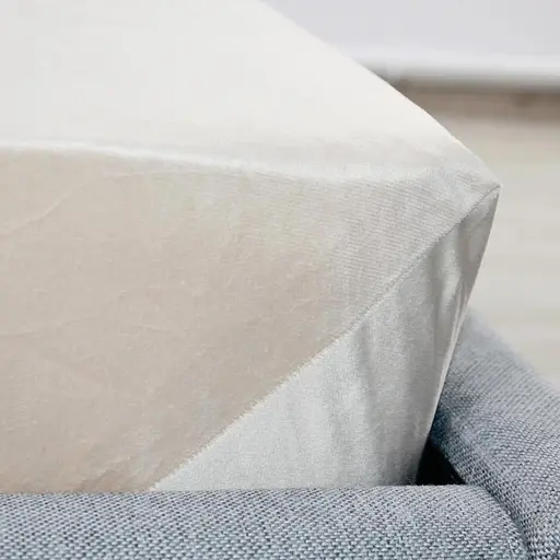 Простыня ТЕП Velour с резинкой бежевая, 180 x 200 (2-04824_35032) - фото 4