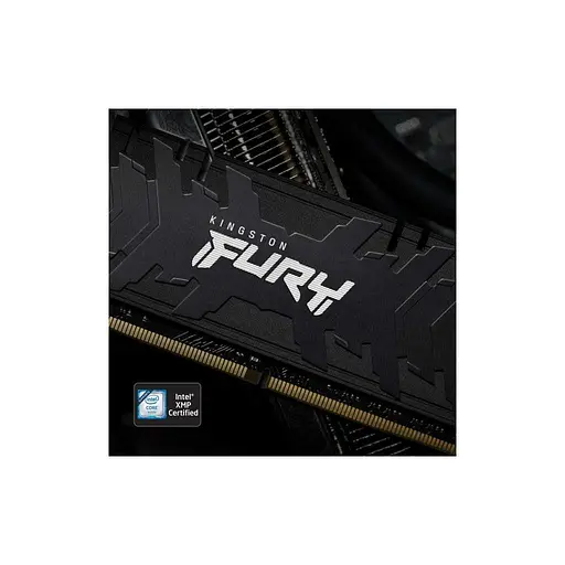 Модуль памяти Kingston Fury DDR4 16Gb (2x8) Kingston Renegade Fury Black 3200Mhz (KF432C16RBK2/16) Б/у - фото 4