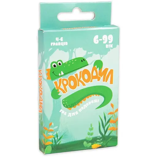 Настільна розважальна гра Strateg Крокодил 30786 - фото 1