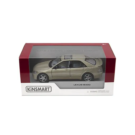Металева інерційна легкова модель Lexus IS300 5", відкриваються двері (В асортименті) - фото 2