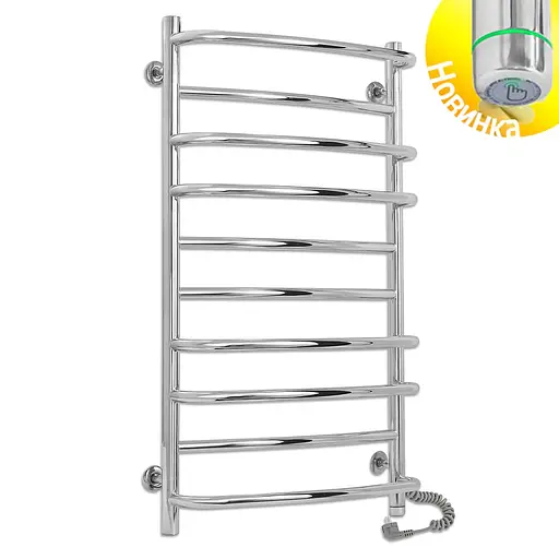 Электрический полотенцесушитель Laris Евромикс П10 600x900 Э сенсор S3 правый 73207687, Хром, Правое, Электронный - фото 2