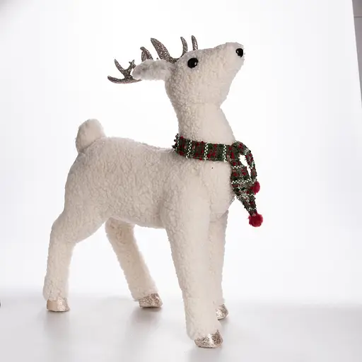 Новорічна фігура Олень іграшка під ялинку 40×13×48 см Yiwu CR-4-1 - фото 3