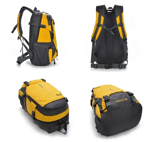 Рюкзак туристический Сhenxing СР-1033-6 45л (Желтый) - фото 6