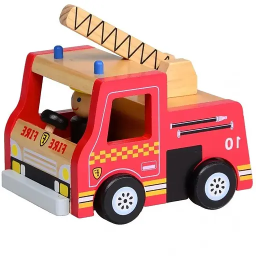 Деревянная пожарная машина IM409