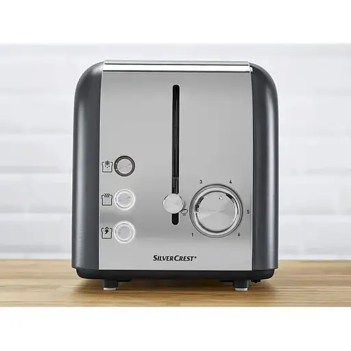 Тостер Silver Crest STC 920 B1 темно-серый - фото 3