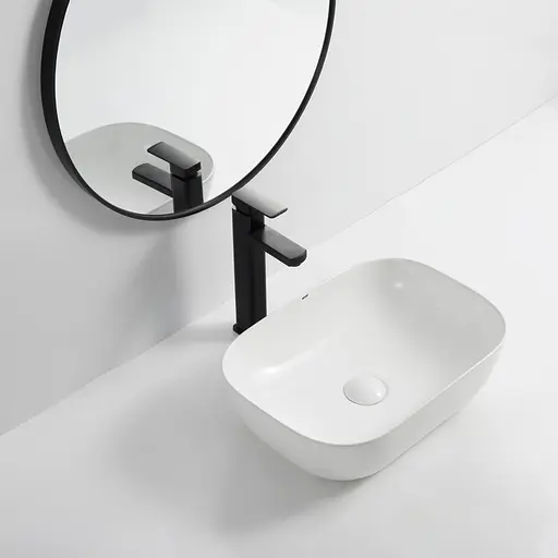 Умивальник накладний Mixxus Premium Diverse-0112 455x325x135 мм MP6540, Білий - фото 3