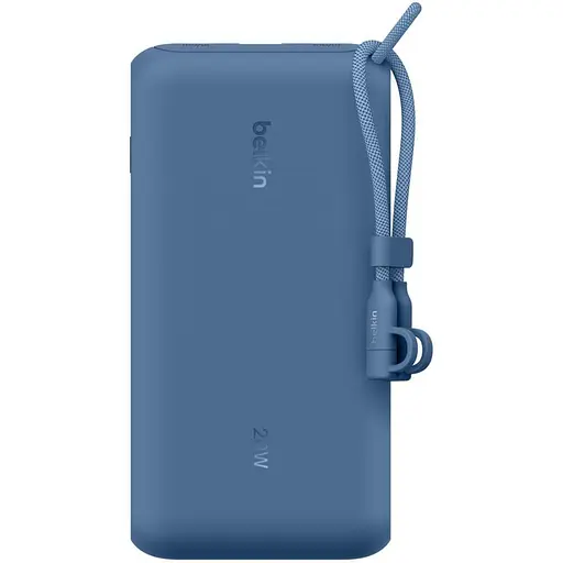 Павербанк Belkin Blue 10 000 mAh / 20 Вт (BPB028HQBL) - фото 1