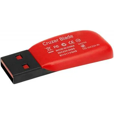 USB флеш накопичувач SanDisk 128GB Cruzer Blade USB 2.0 SDCZ50-128G-B35 - фото 6