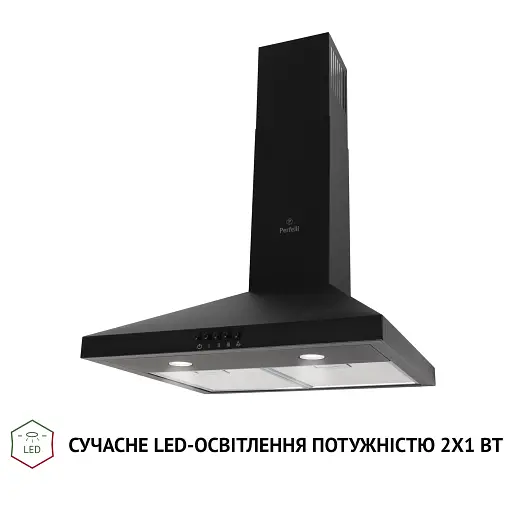 Вытяжка купольная Perfelli K 5202 BL 700 LED - фото 3