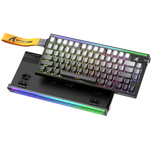 Клавиатура Attack Shark R85 HE Side Printed Grey Gradient (R85-HEMS-SP-GG) - фото 1