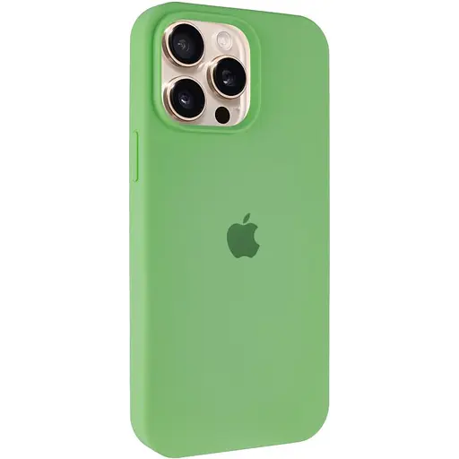 Чохол Epik Silicone Case Full Protective AA для Apple iPhone 15 Pro Max 6.7 М'ятний/Mint - фото 1