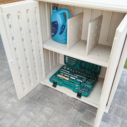 Пластикова тумба з полицею 82х41х93 см SW-00001543 - фото 9