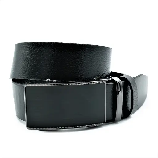 Ремінь-автомат Le-Mon чоловічий шкіряний 110-125х3,5 см acs0024311 - фото 3