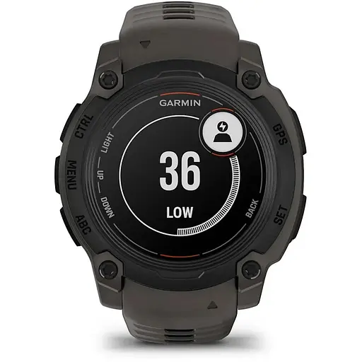 Смарт-часы Garmin Instinct E 40 mm Black with Charcoal Silicone Band 010-02932-13 - фото 1