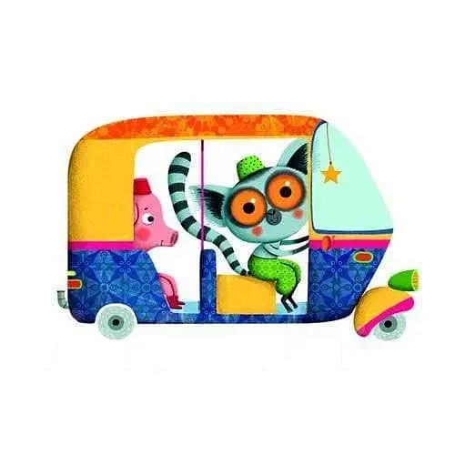 Настольная игра Djeco Бата пазл (Batapuzzle) (DJ05125) - фото 4